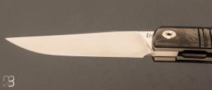 Couteau " New Hardy " custom par Rémi Lavialle - RWL34 et Fibre de carbone