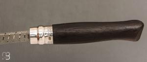    Couteau "OPI N°09" custom par Anthony Brochier - Damas  torsadé et chêne