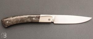  Couteau "Pastellier" par Thomas Fronteau - Fibre de carbone et lame en RWL34