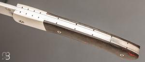  Couteau "Pastellier" par Thomas Fronteau - Fibre de carbone et lame en RWL34