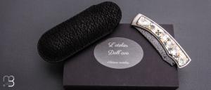   Couteau "Pointix lock back" custom de Florent Dall'ava - L'atelier Dall'ava