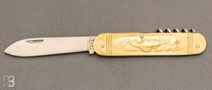 Pradel Coursolle type 2-piece knife - Tourist