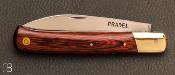 Couteau " Pradel " vintage - Stamina rouge et lame acier XC75