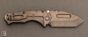 Couteau  "  Praetorian T Frame Lock Titanium" par Medford Knife