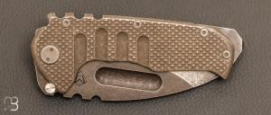  Couteau  "  Praetorian Ti Frame Lock Titanium" par Medford Knife