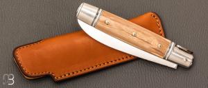    Couteau " Rumilly   " par Romain Alvarez - RWL-34 et ivoire de mammouth