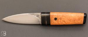      Couteau  "  Shean Dhu  "  robinier et C130 de Jean Paul Sire