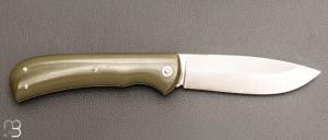    Couteau " Sitka" par Laurent Gaillard - G10 et lame en 14c28