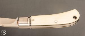 Couteau " Trapper " par Aleksandr Vetrov - Micarta / M390