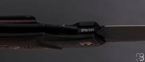  Couteau " UNNAMED#01 BLACK " David Lespect par WE KNIFE