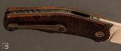 Couteau "XEN" bois de fer d'Arizona et RWL-34 par Thierry Savidan