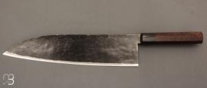  Couteau de cuisine artisanal japonais par Shosui Takeda - Gyuto Large