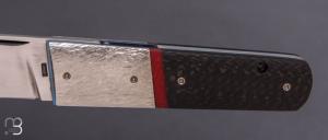     Couteau "custom" par HONS Karel - Fibre de carbone