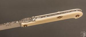  Couteau " Nemours " de collection par Isabelle et Pascal Graveline