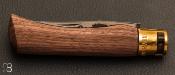 Walnut Old Bear pocket knife size L