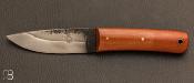 Couteau droit "Hunter" micarta par Don Hanson III