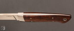  Couteau " drop point intégral " par Dietmar F. Kressler - Ironwood
