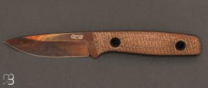 Couteau   fixe " Classic Freedom " par TRC Knives