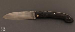  Couteau de poche  friction - Micarta - Pierre Henri Monnet