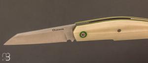  Couteau " Front-flipper " custom par Queiros knives