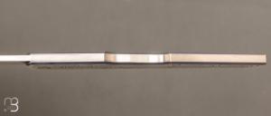    Couteau  " Slipjoint "  custom par Philippe Jourget - Titane et RWL34