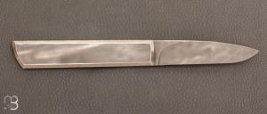 Couteau  "  Hemi  " pompe arrière lame RWL-34 par Nicolas Couderc