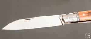      Couteau " Issoire 3 pièces " par David Brenière - Mammouth / damas et RWL34