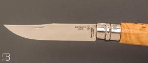    Couteau Opinel N°12 inox manche loupe de peuplier - Série limitée 107/150