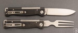   Set couteau/fourchette atlas slipjoint par Boker Plus - 01BO851/09BP0019