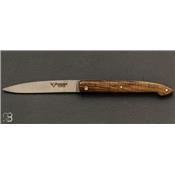 Couteau Laguiole en Aubrac modèle "Capucin" pistachier