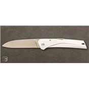 White Kiana folding knife