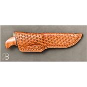Couteau Droit Loupe de Thuya par D'Alton Holder n°7