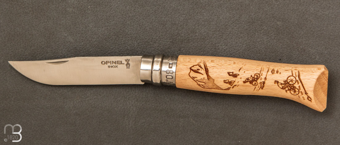 Couteau Opinel N08 Vlo et VTT