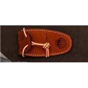 Gousset cuir pour couteau l'Ame du Pèlerin