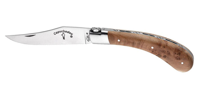 Couteau de poche pliant Capuchadou 12cm Genévrier