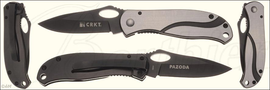 Couteau CRKT grand Pazoda REF HB_6480.CR