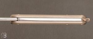  Couteau " Vulpis " de poche Fox - Titanium et lame en M390 -  FX-VP108TI
