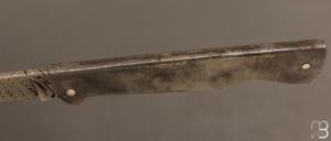  Couteau " Basic " slipjoint custom par Anthony Brochier - Damas