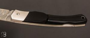  Couteau  "  1820 Berthier " par Charles Bennica - G10 et Damasteel