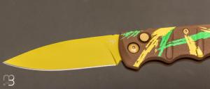 Couteau " AKS 74 Dubai Chocolate " par Böker Plus  - 01KALS153