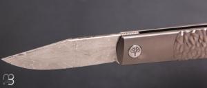   Couteau "BRLW Meteorite Damast édition Platine" par Böker Solingen - 110376DAM