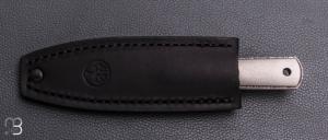    Couteau Böker Solingen - Barlow BFF Titanium Damast N°  37/88 - 120509DAM