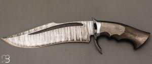    Couteau  "  Black Bull Reloaded " custom de Claudio Sobral & Ariel Sobral - CAS Knives