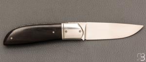    Couteau  "  Bohème " custom par Rémi Lavialle - RWL34 et ébène