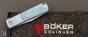 Couteau Böker Solingen - BRLW Blue LTD #16/99 - 110668
