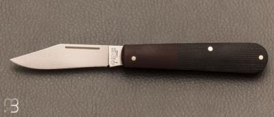 Couteau Bker Sollingen - Barlow Integral Canvas Micarta Black - 111943