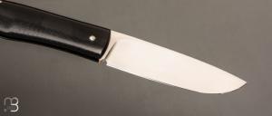   Couteau  "  Drop " slipjoint  custom par Raphaël Durand - G10 et RWL-34
