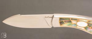  Couteau " Edcix " custom de Florent Dall'ava - L'atelier Dall'ava - Nacre