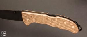 Couteau  " Evoke BS Alox Beige " Suisse Victorinox - 0.9415.DS249