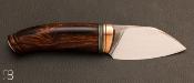 Couteau " Fléchette" de Benoit Maguin - RWL-34 et bois de fer d'Arizona